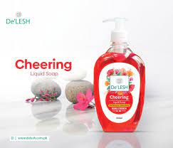 DE LESH CHEERING LIQUID SOAP 500ML